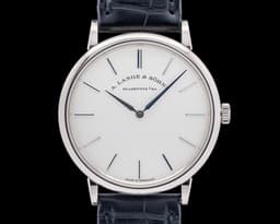 Saxonia Thin Manual Wind 201.027 18K White Gold