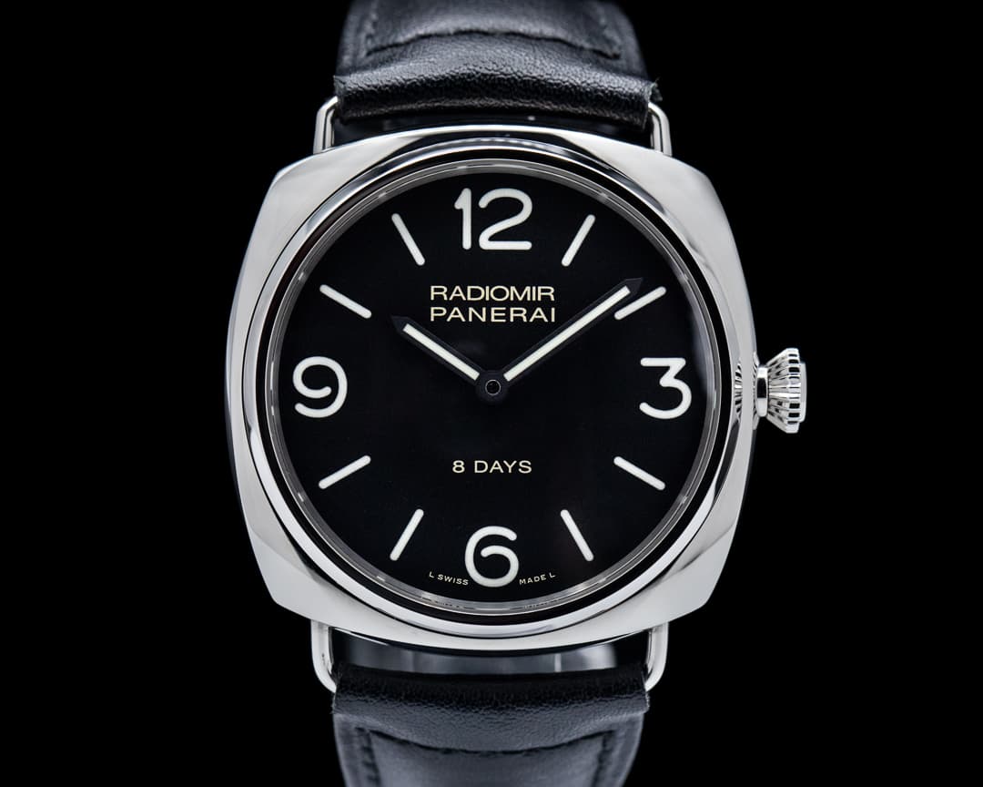 Panerai Radiomir 8 Days Manual Wind Stainless Steel