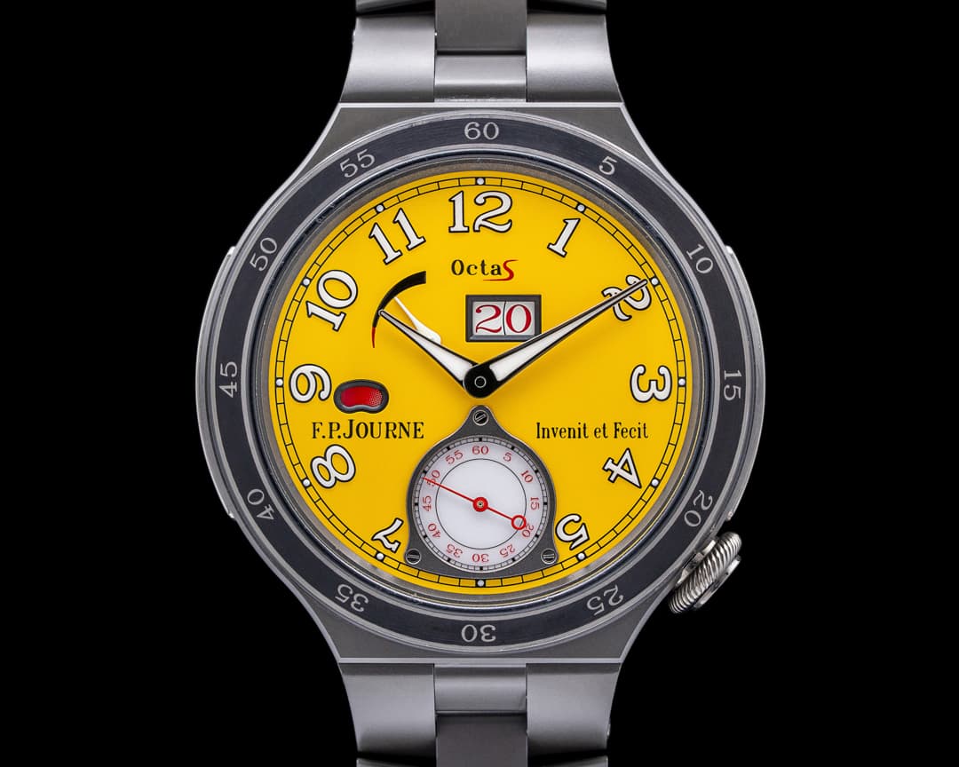 F. P. Journe Octa Sport ARS Titanium Yellow Dial 