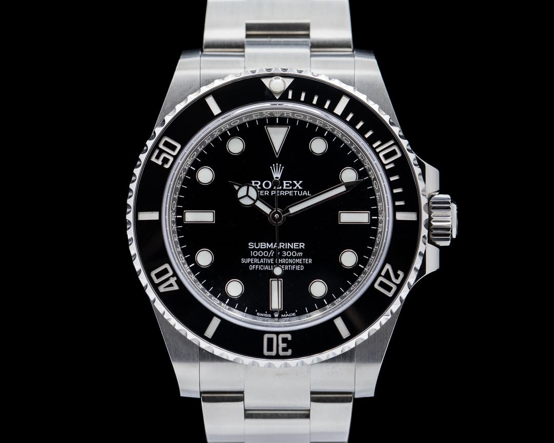 Rolex Submariner 124060 No Date Ceramic Bezel 41MM