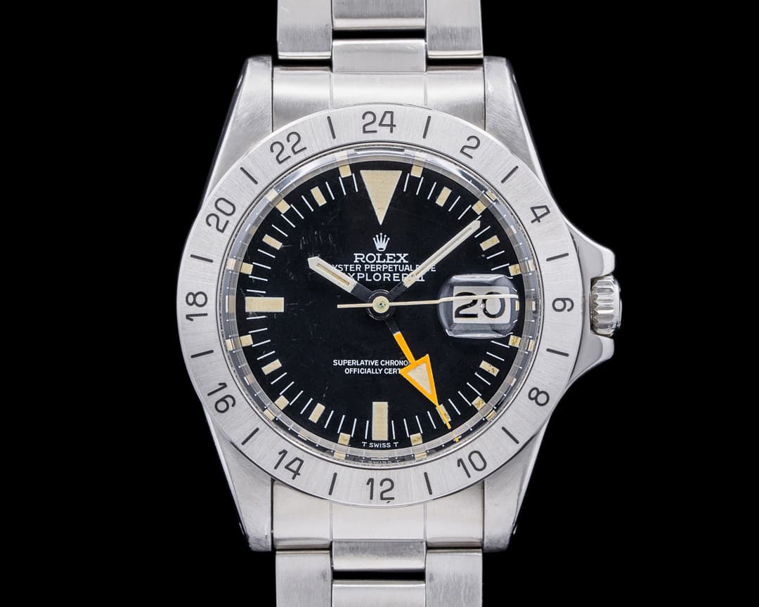 Rolex 1655 Explorer II SS Black Dial Circa. 1972