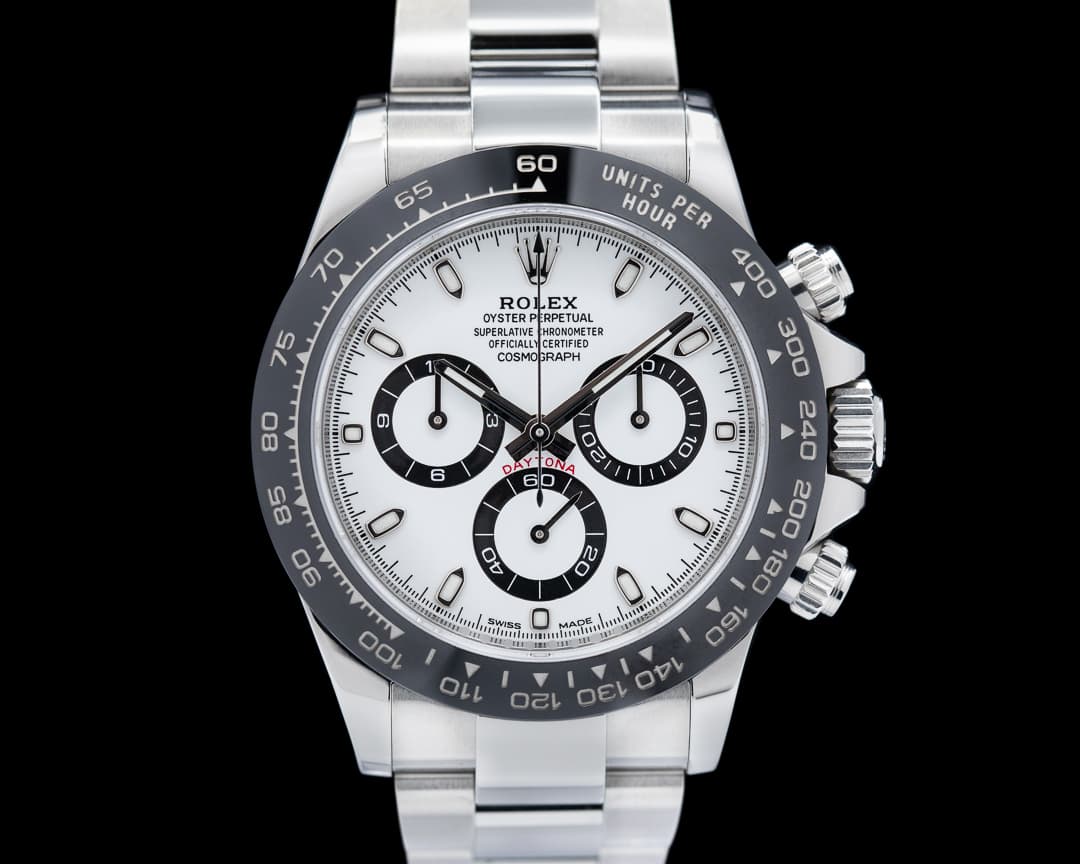 Rolex Daytona 116500LN Ceramic Bezel SS / White Dial