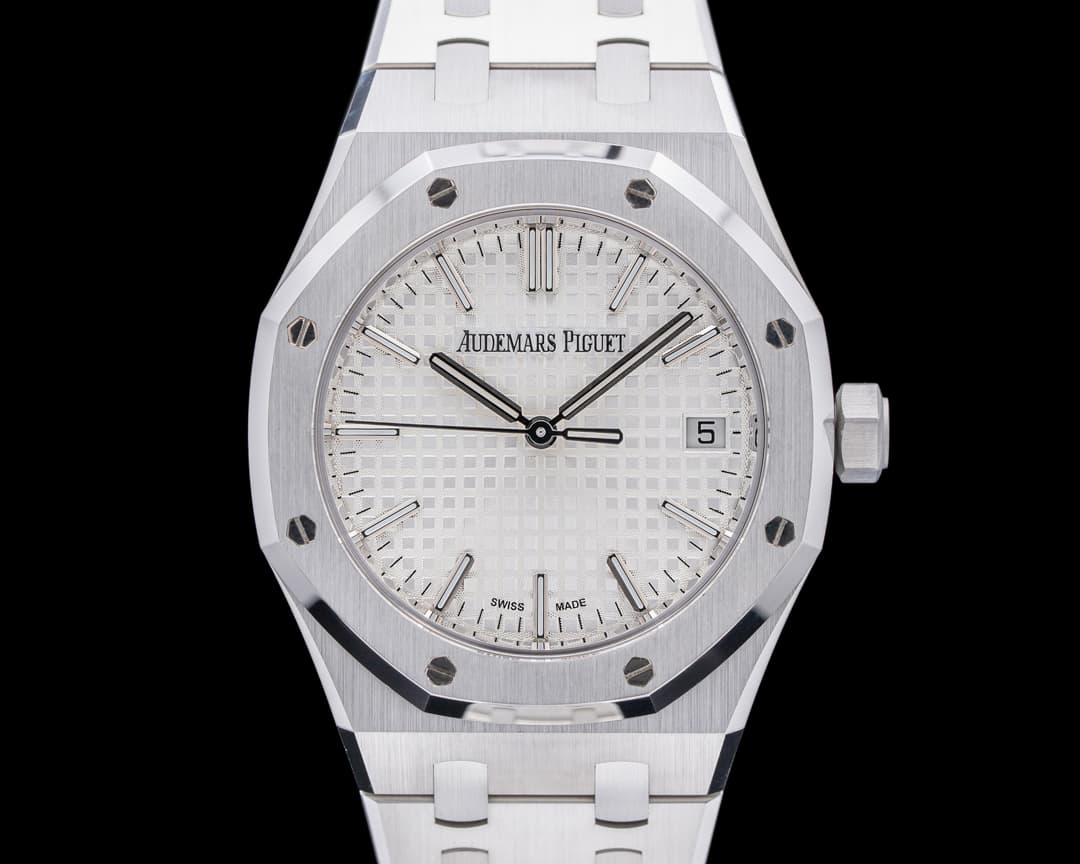 Audemars Piguet Royal Oak 15550ST 37MM 50th Anniversary Silver Dial SS UNWORN
