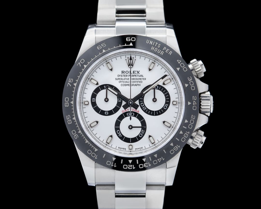 Rolex Daytona 116500LN Ceramic Bezel SS / White Dial
