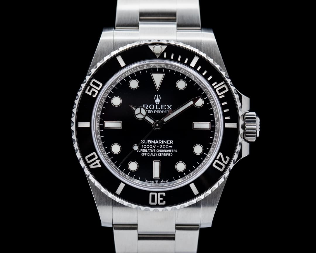 Rolex Submariner 124060 No Date Ceramic Bezel 41MM