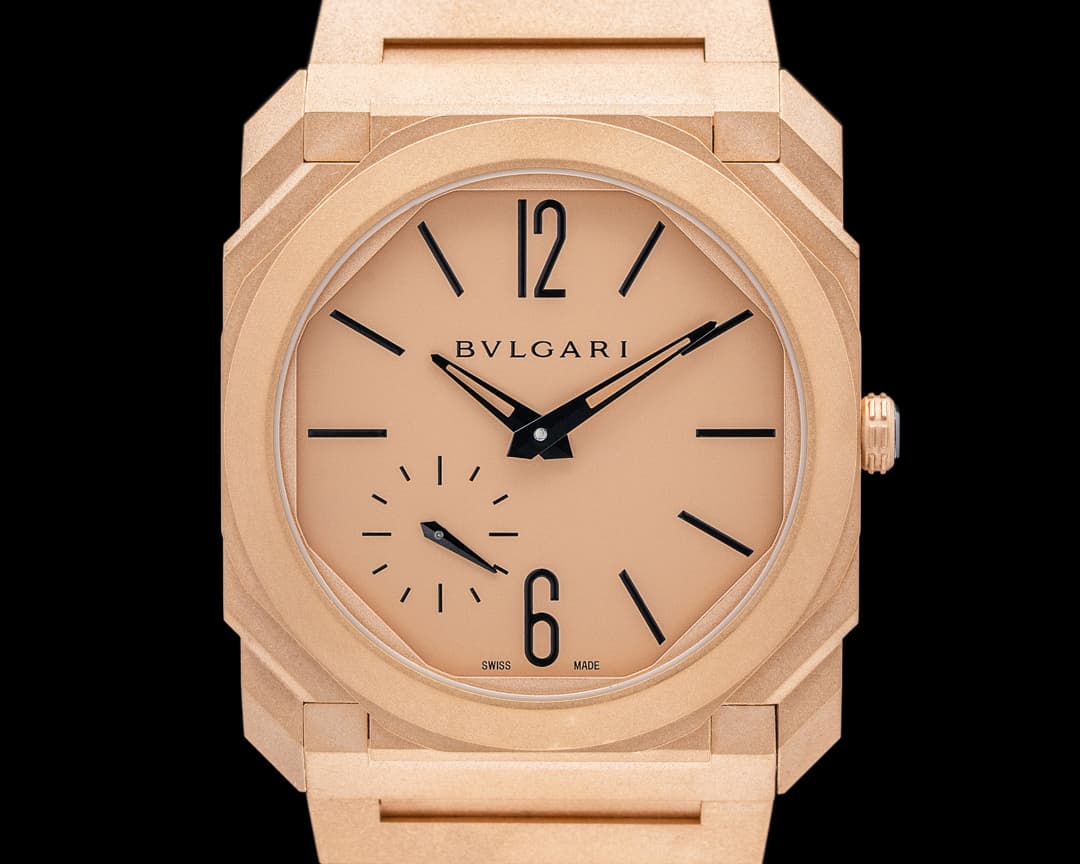 Bulgari Octo Finissimo Extra Thin Rose Gold Early Production Model