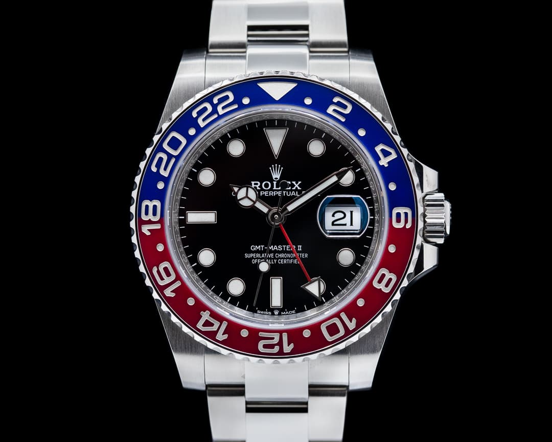 Rolex GMT Master II Ceramic 126710BLRO Pepsi SS / Oyster