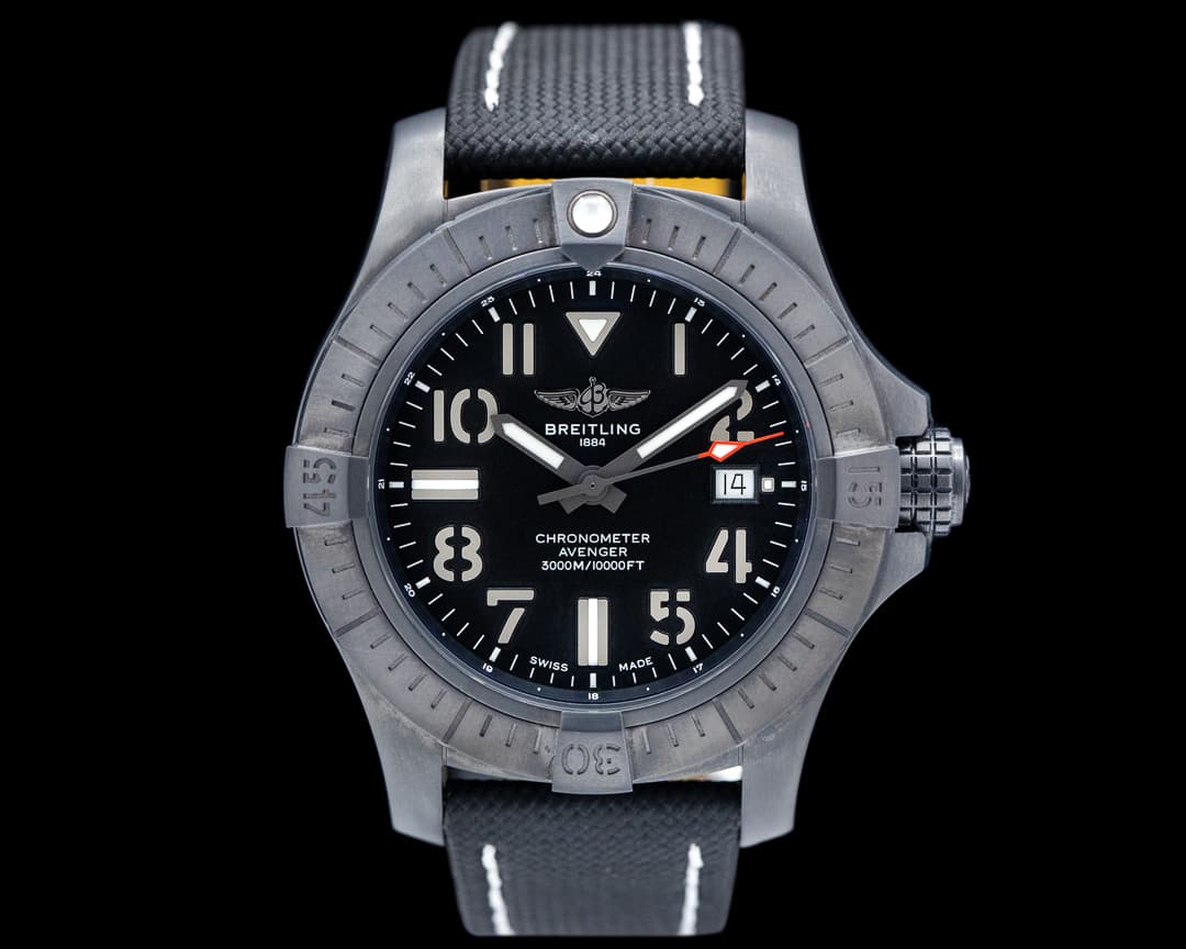 Breitling Avenger Seawolf Night Mission