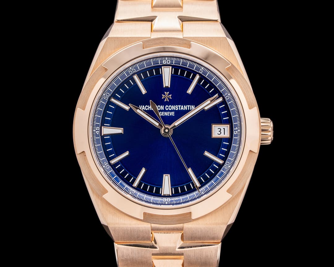 Vacheron Constantin Overseas 4520V/210R Automatic 41mm Blue Dial Rose Gold NEW MODEL