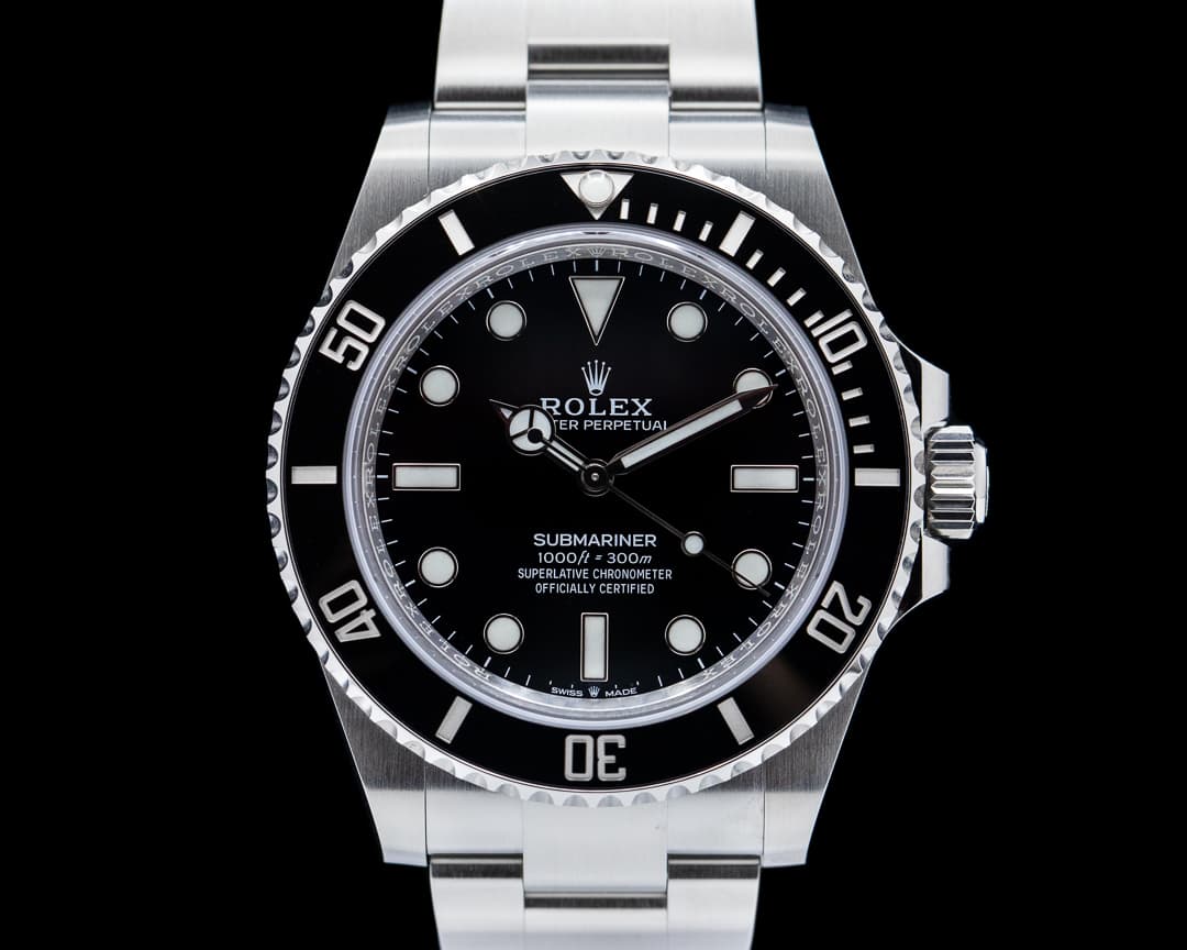Rolex Submariner 124060 No Date Ceramic Bezel 41MM