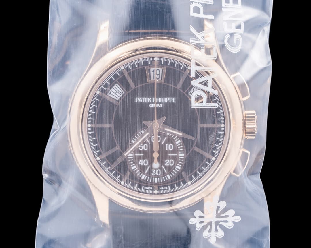 Patek Philippe Chronograph Annual 5905R Calendar Rose Gold / Brown Dial