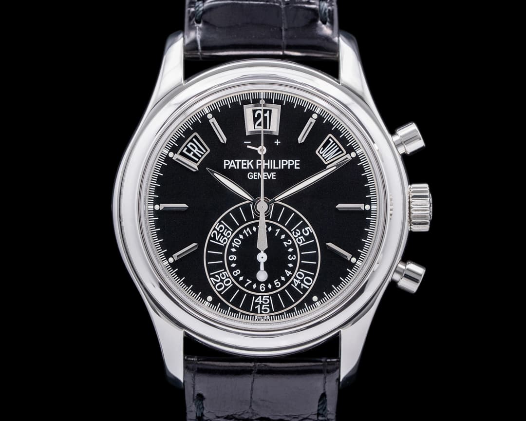 Patek Philippe Annual Calendar 5960P-016 Chronograph Black Dial