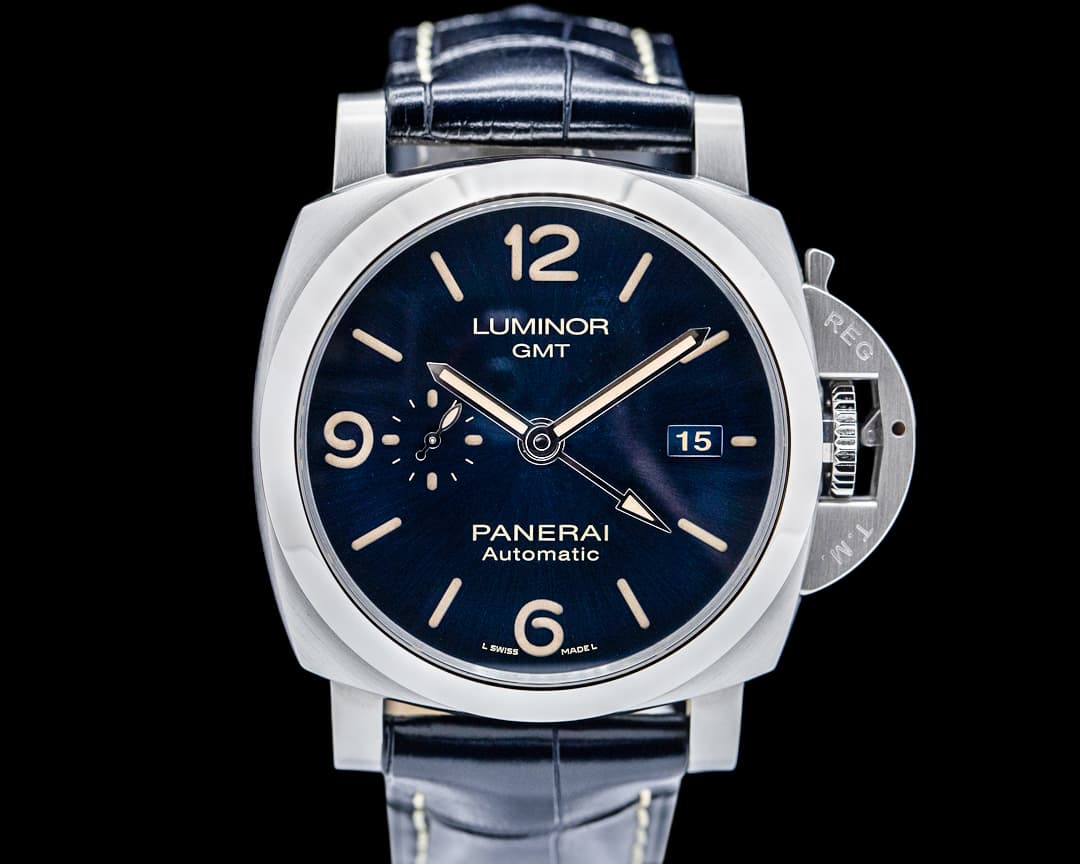 Panerai Luminor GMT SS / Blue Dial 44MM