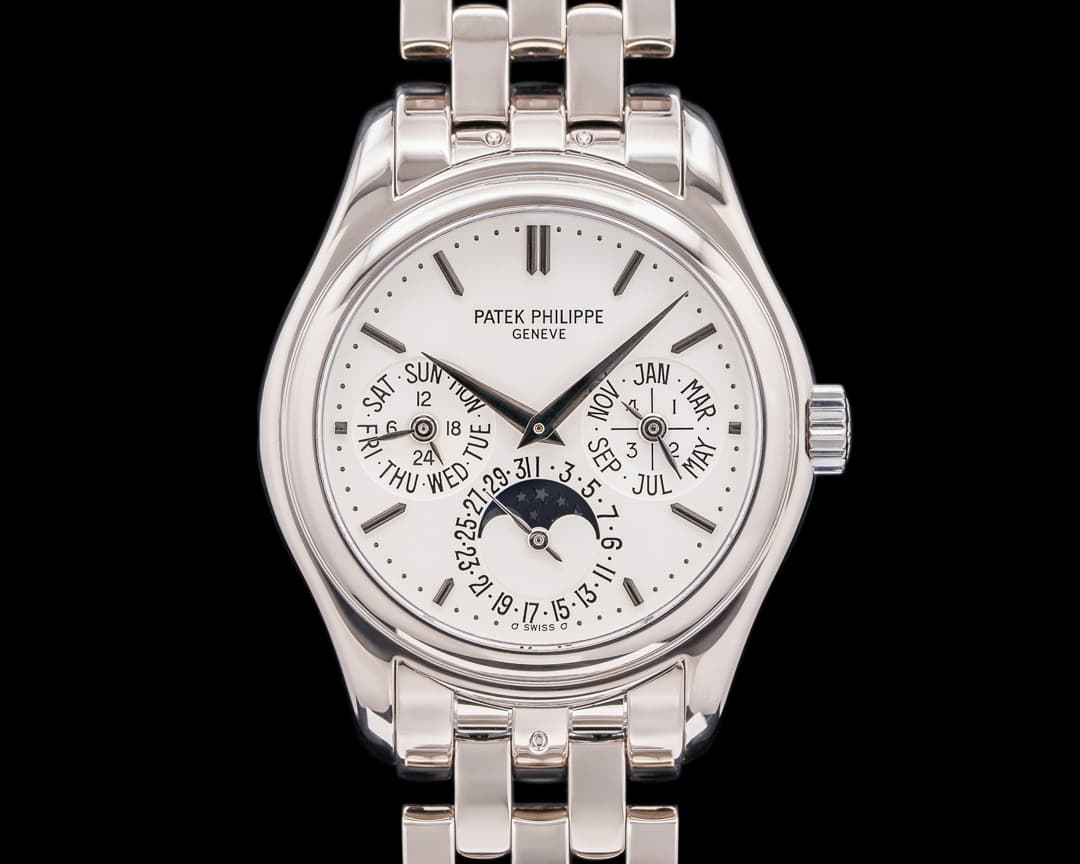 Patek Philippe Perpetual Calendar 5136G 18K White Gold Bracelet