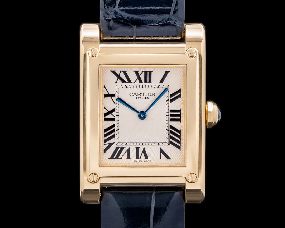 Cartier Tank a Vis CPCP 18K YG FULL SET