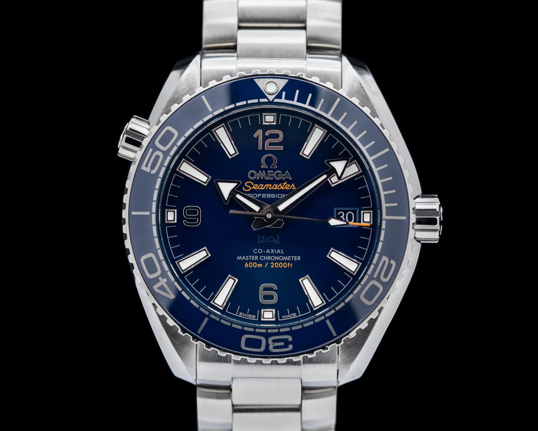 Omega Omega Seamaster Planet Ocean Co-Axial Blue Dial