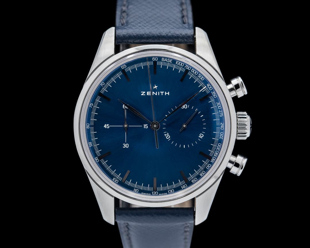 Zenith El Primero Chronomaster Heritage 146 Blue Dial