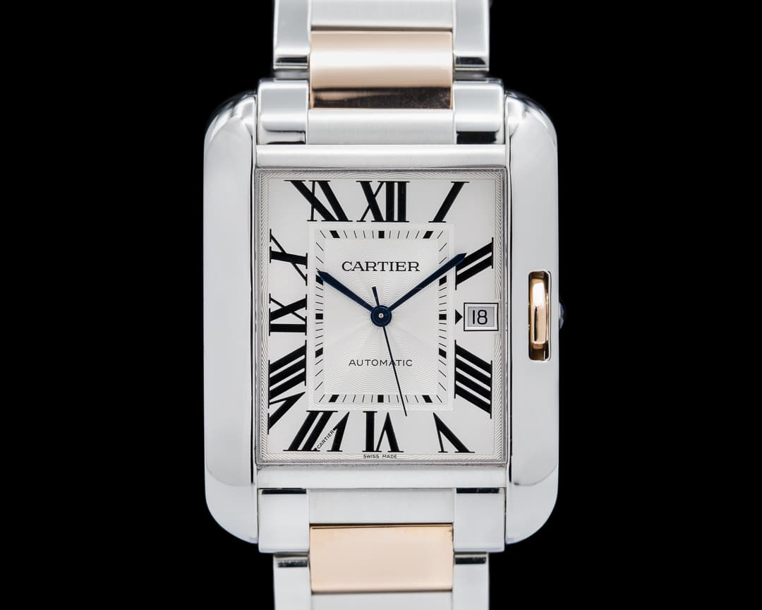 Cartier Tank Anglaise XL 18K / SS 