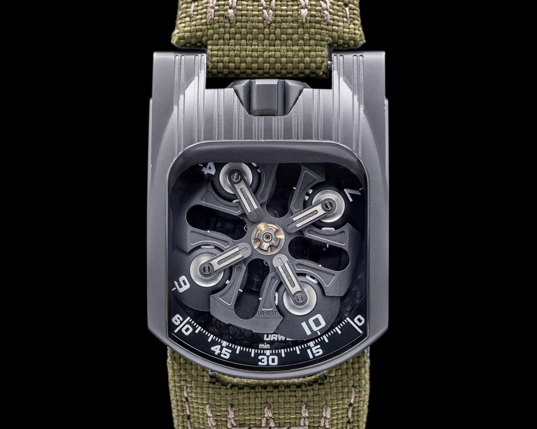 URWERK 103T Tarantula Manual Wind Limited Edition