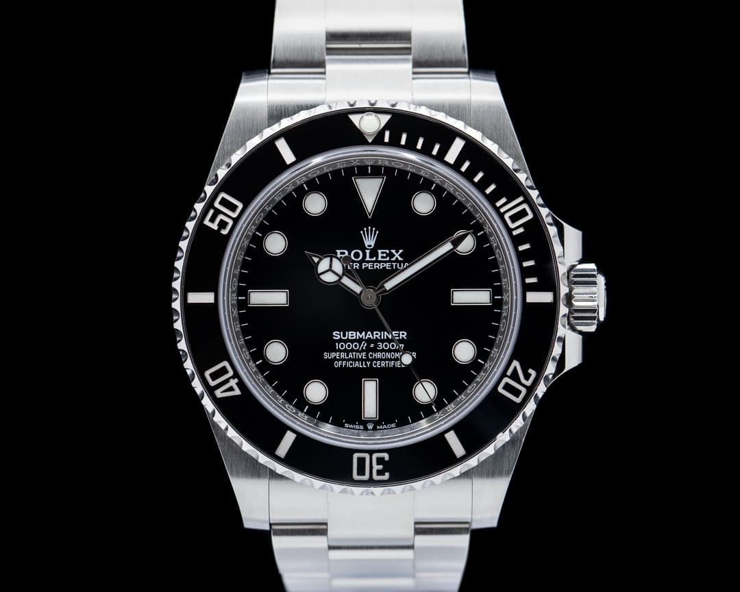 Rolex Submariner 124060 No Date Ceramic Bezel 41MM