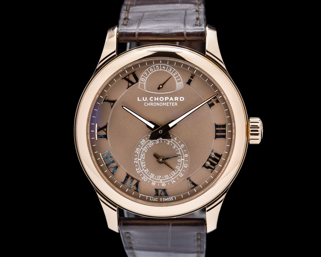Chopard L.U.C. Quattro 18k Rose Gold Power Reserve