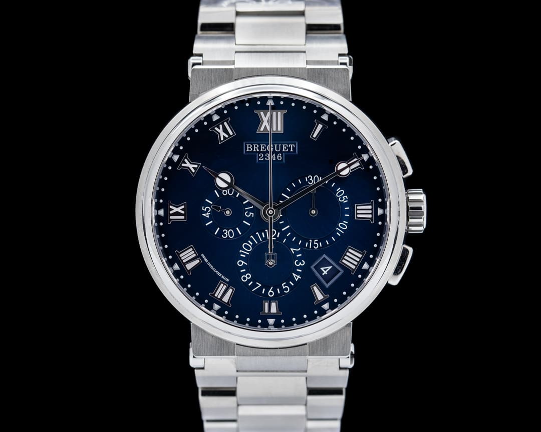 Breguet Marine Chronograph Titanium / Blue Dial 2023