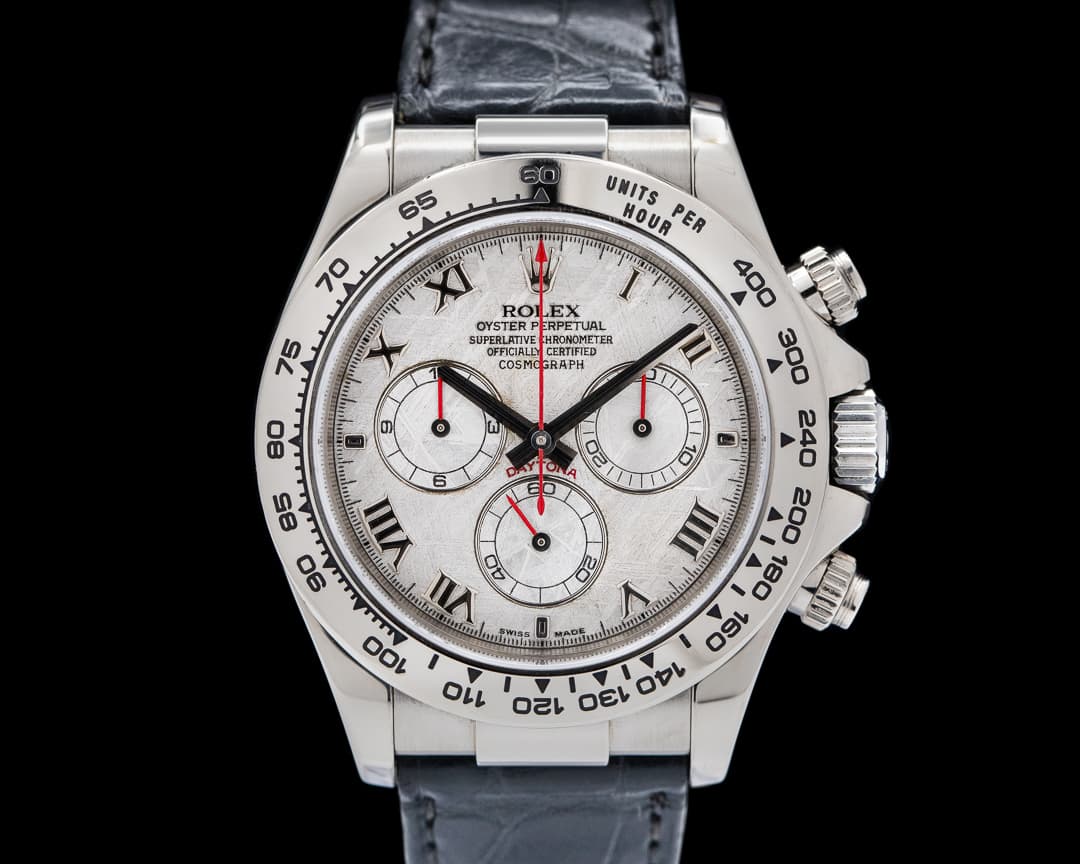 Rolex Daytona 116519 18K White Gold / Meteorite