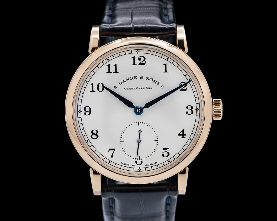 A. Lange and Sohne 1815 235.032 18K Rose Gold Silver Dial 