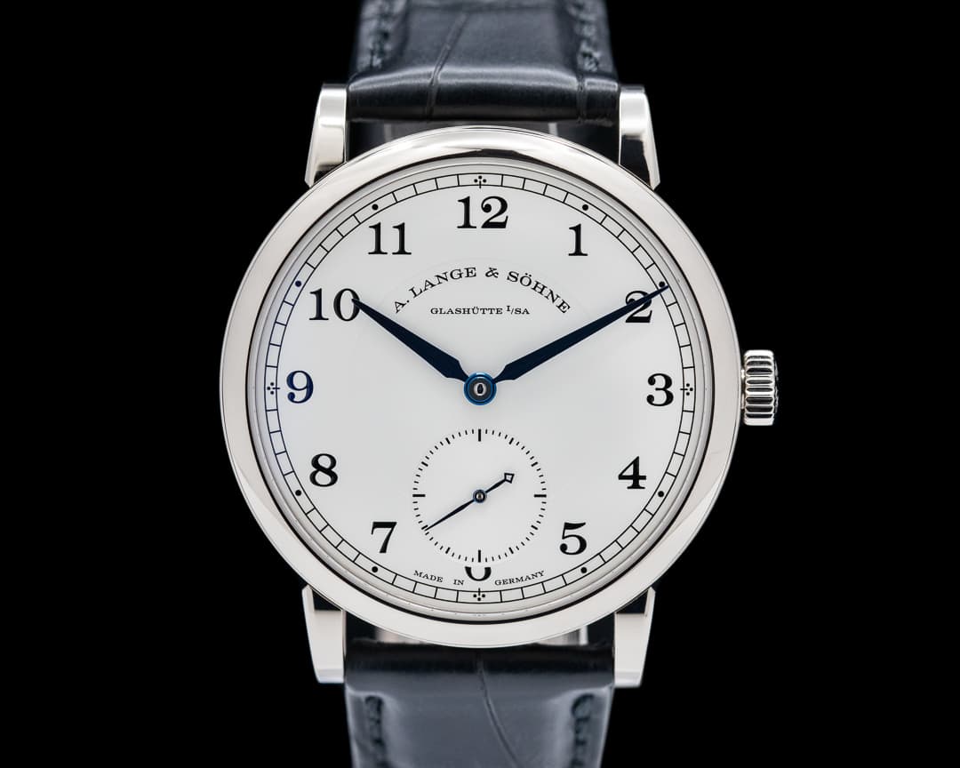 A. Lange and Sohne 1815 18K White Gold Silver Dial 235.026 38.5MM