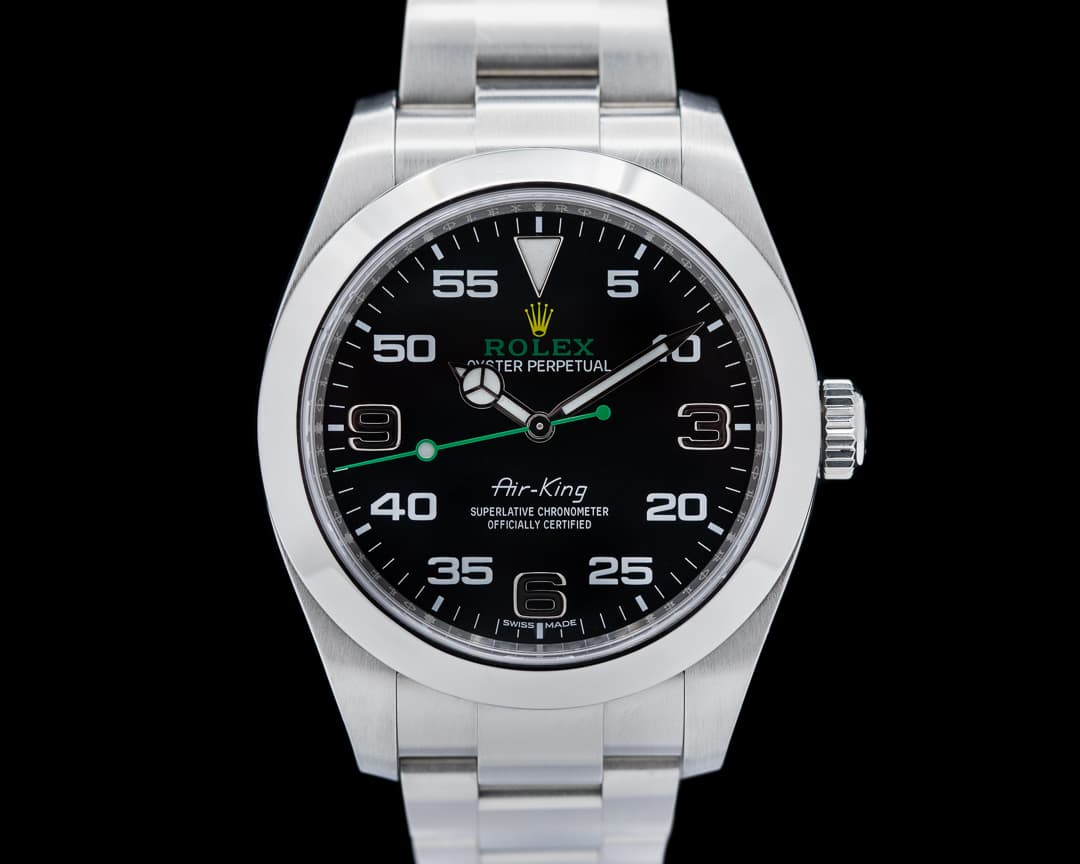 Rolex Air King 116900 Black Dial SS