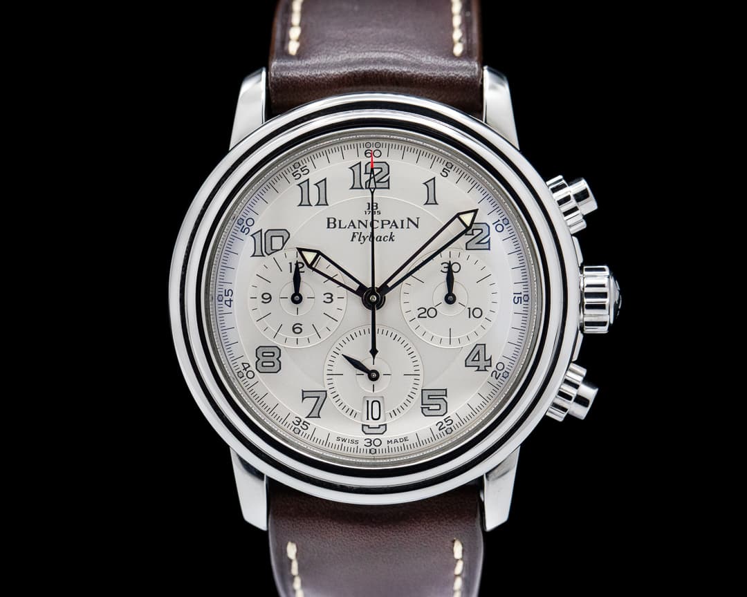 Blancpain Flyback Chronograph Silver Dial SS
