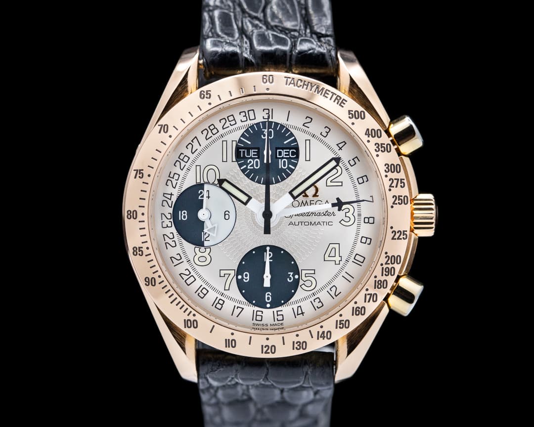 Omega Speedmaster Day-Date 18k Rose Gold / 18K 