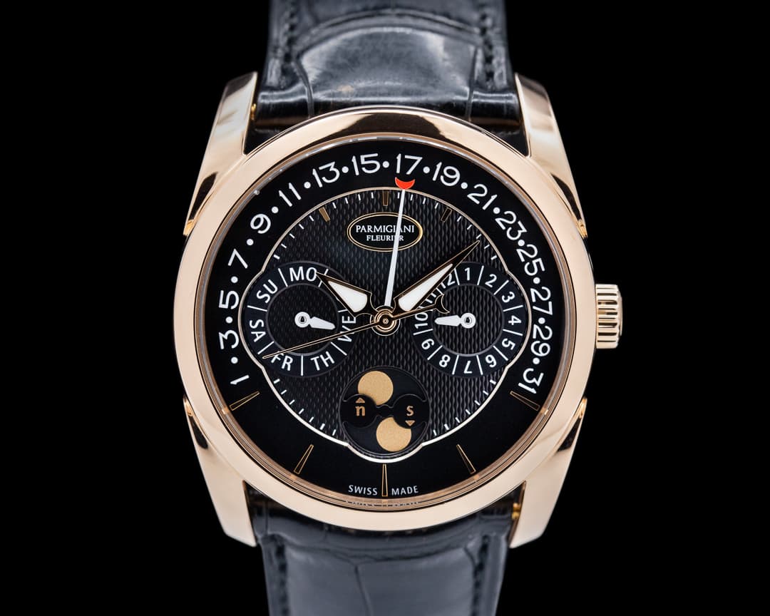 Parmigiani Parmigiani Fleurier Tonda Quator 18k Rose Gold