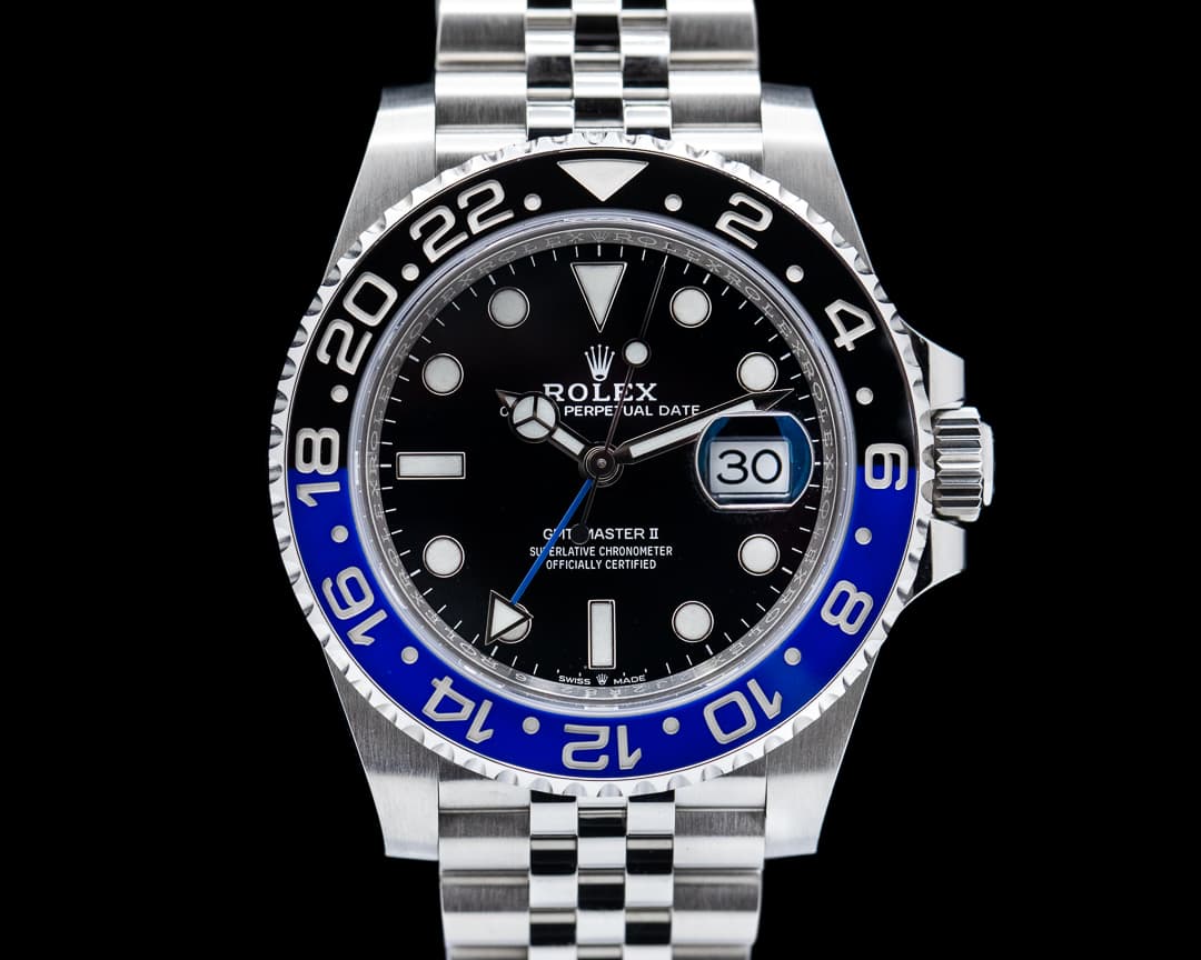 Rolex GMT Master II 126710BLNR Ceramic "Batman" SS / Jubilee 