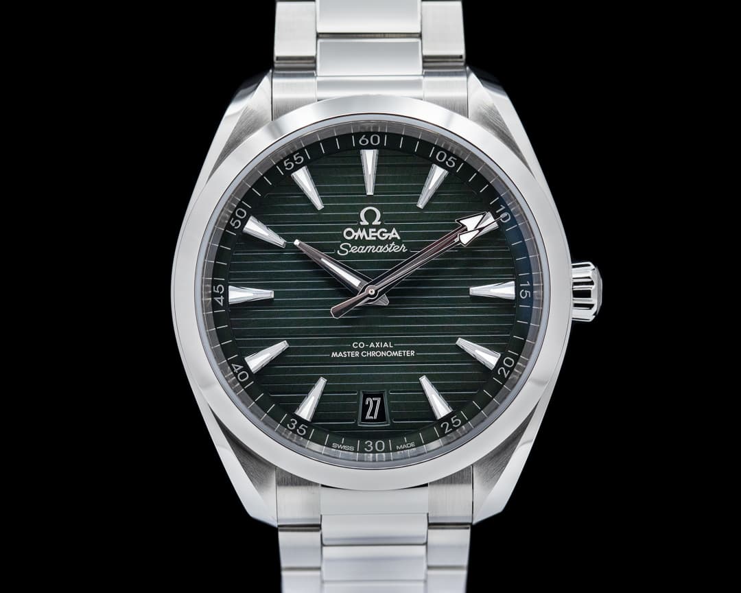 Omega Seamaster Aqua Terra Co-Axial Master Green Dial SS / SS 41MM UNWORN