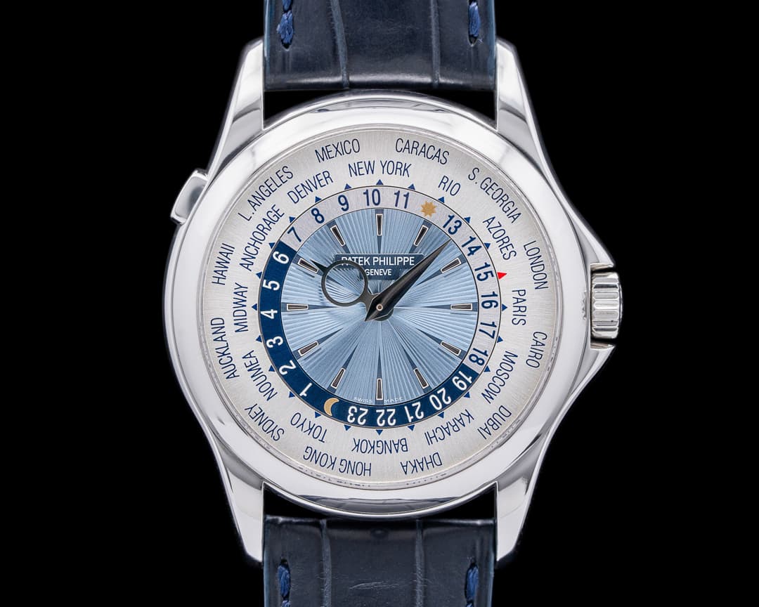 Patek Philippe 5130P World Time Platinum 