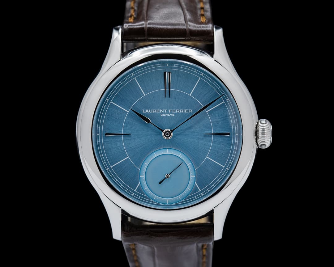 Laurent Ferrier Galet Micro Rotor SS / Ice Blue Dial