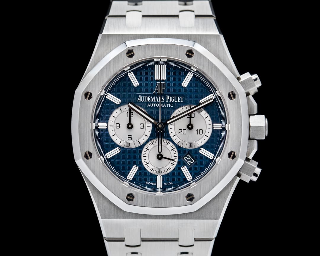 Audemars Piguet Royal Oak Chronograph Blue Dial SS 41MM