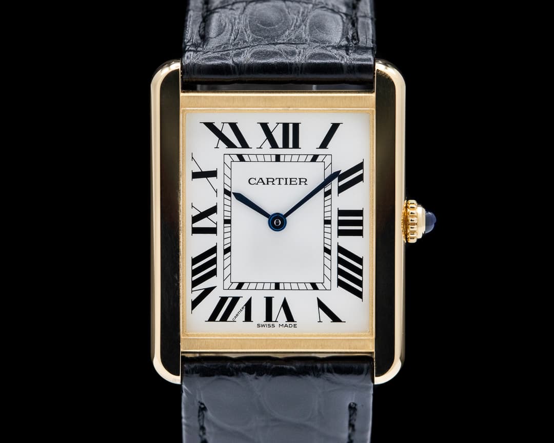 Cartier Tank Solo Large 18K Rose Gold/ SS Quartz