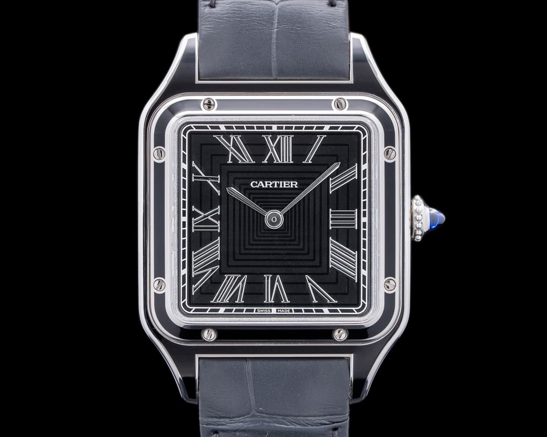 Cartier Santos Dumont Steel/Lacquer 2024 UNWORN