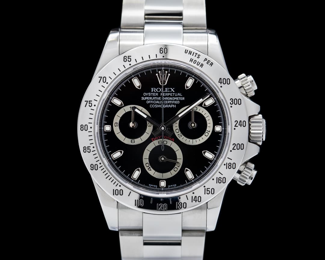 Rolex Daytona 116520 Black Dial SS