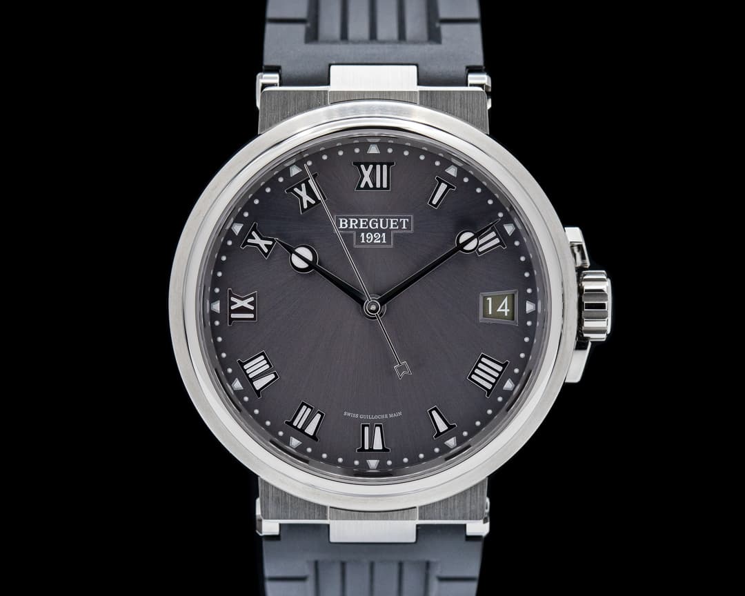 Breguet Marine Automatic 5517 Titanium / Strap 
