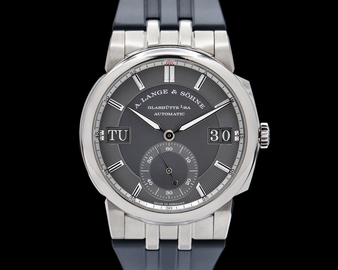A. Lange and Sohne Odysseus 363.068 18K White Gold Grey Dial / Rubber