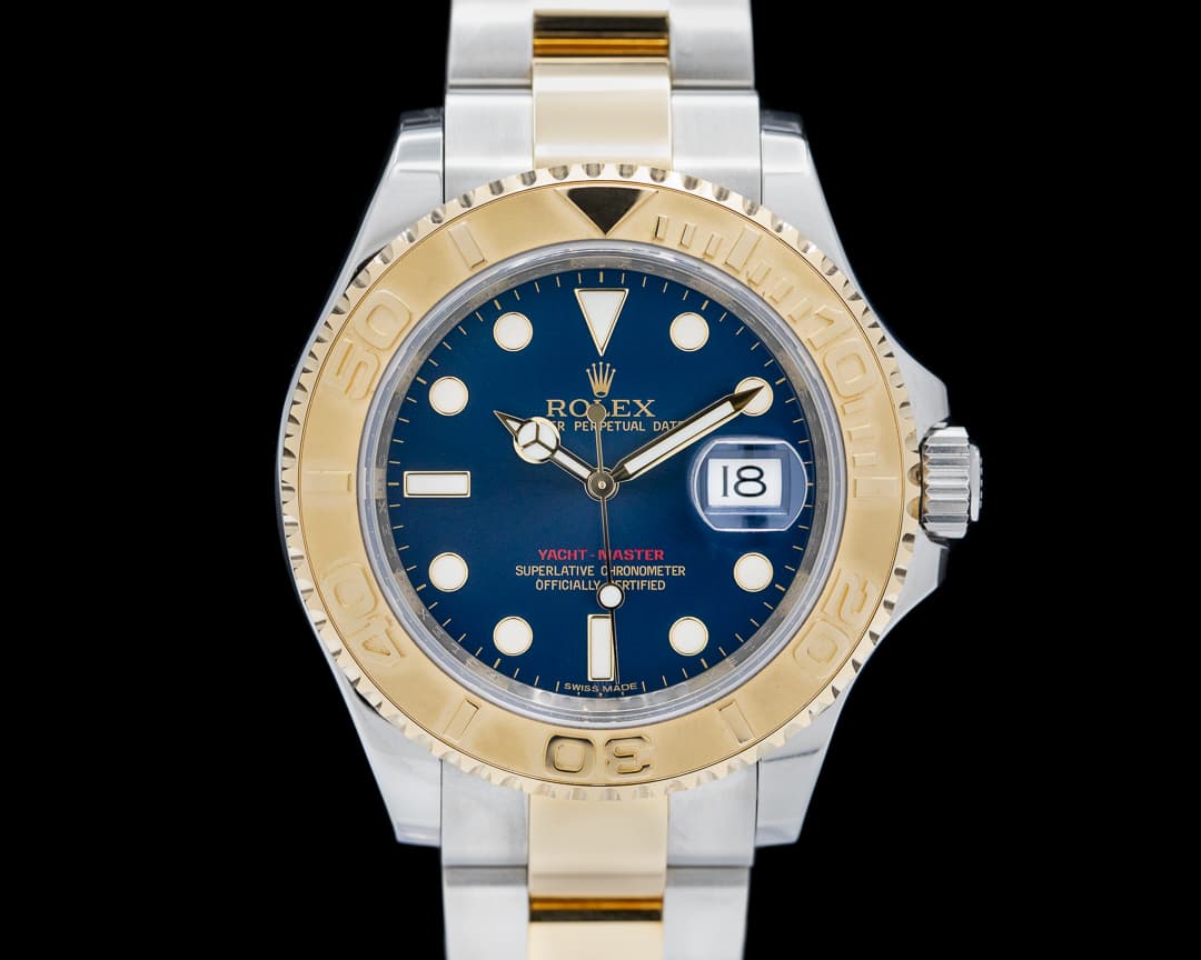 Rolex Yacht-Master 18k/SS Blue Dial