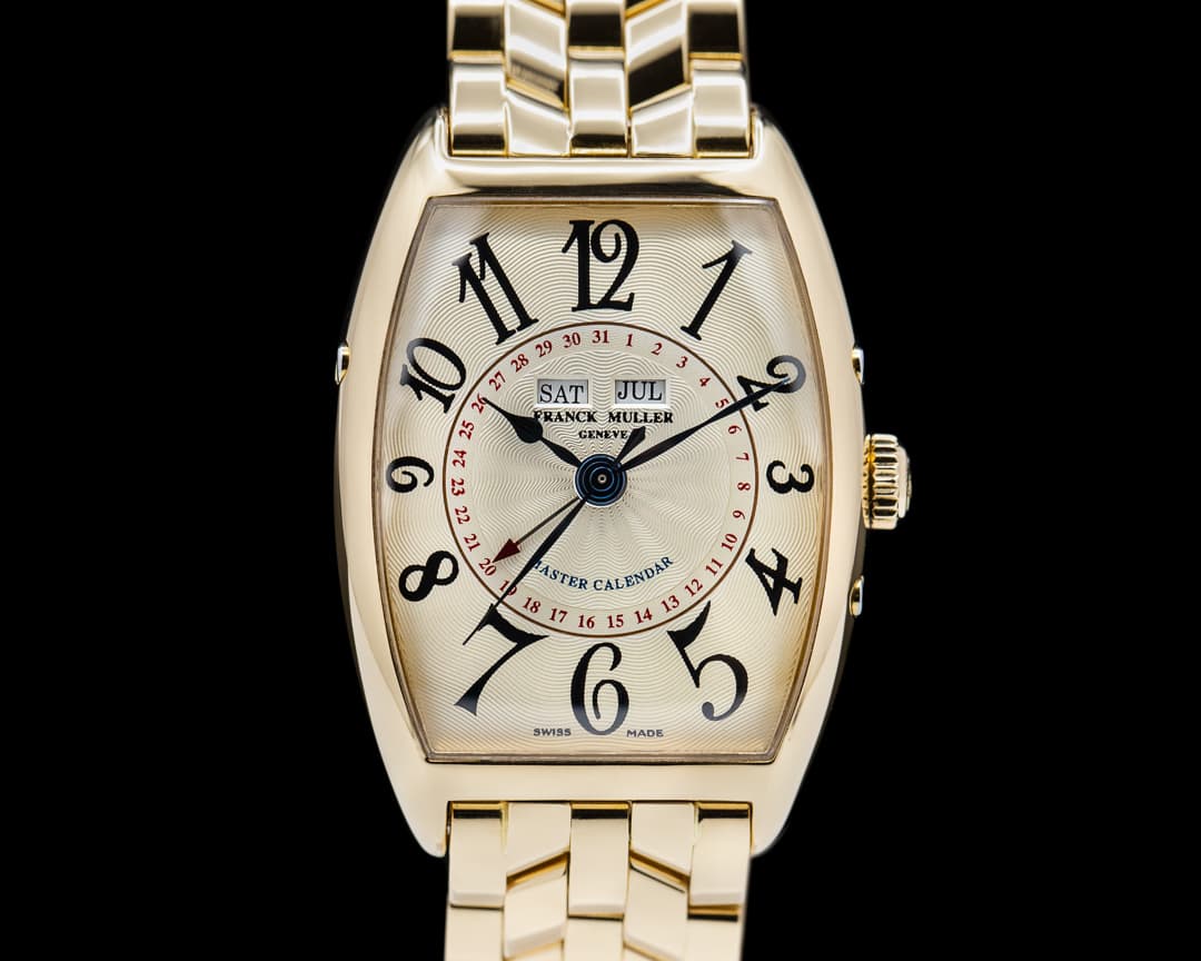 Franck Muller Master Calendar 18k Yellow Gold / Bracelet FULL SET
