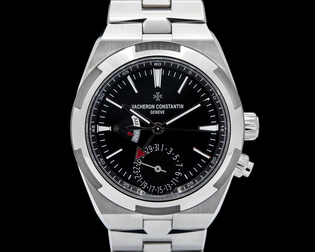 Vacheron Constantin Overseas Dual Time 7900V SS Black Dial FULL SET