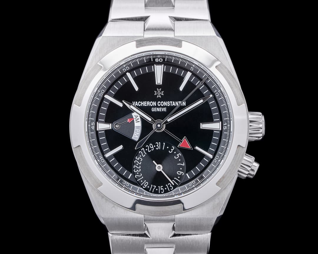 Vacheron Constantin Overseas Dual Time 7920V SS Black Dial FULL SET