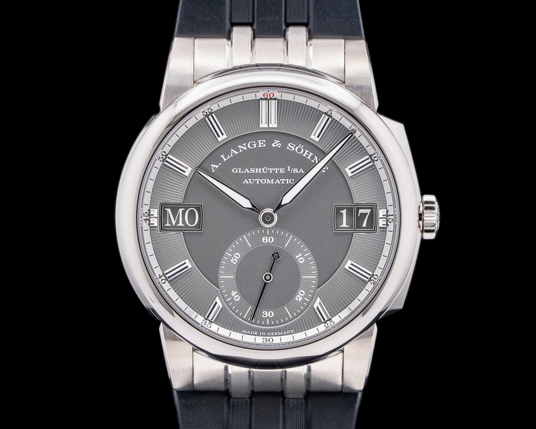 A. Lange and Sohne Odysseus 363.068 18K White Gold Grey Dial / Rubber UNWORN