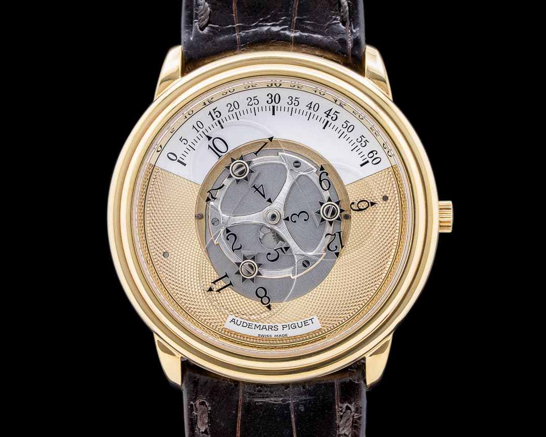 Audemars Piguet Star Wheel Automatic 18K Yellow Gold SHARP RARE