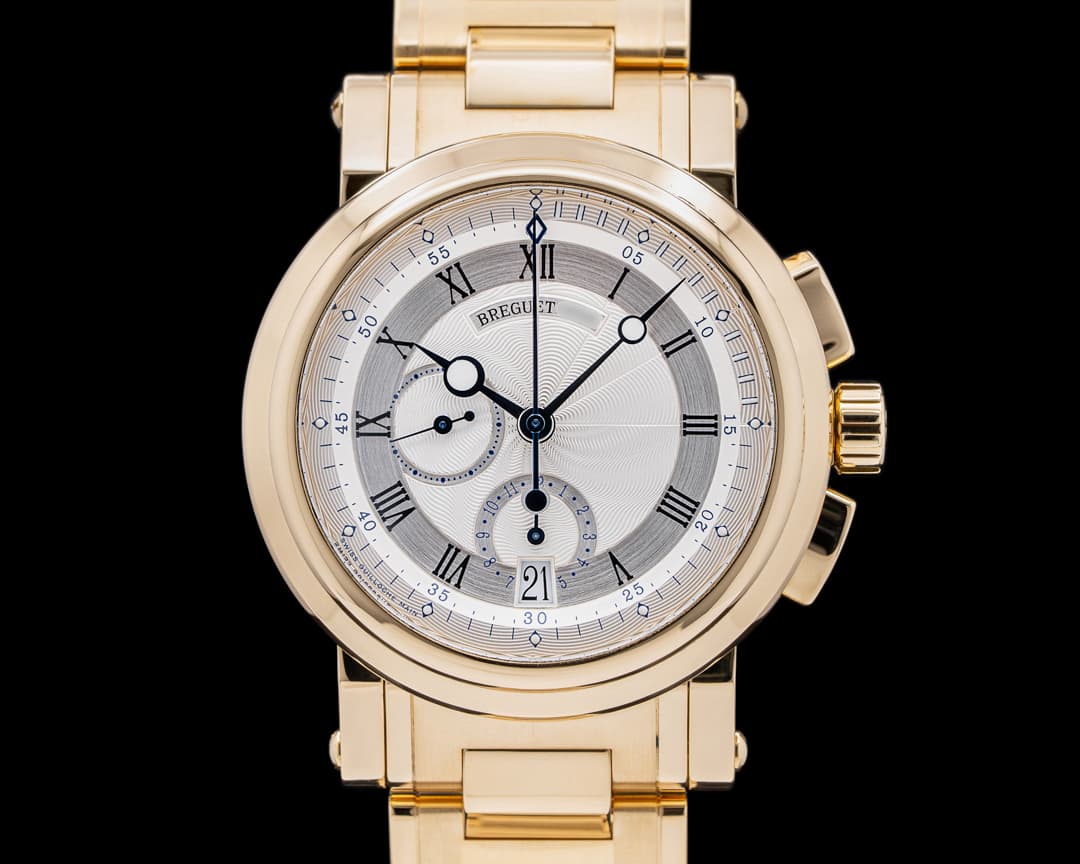 Breguet Marine Chronograph 5827BA 18K Yellow Gold